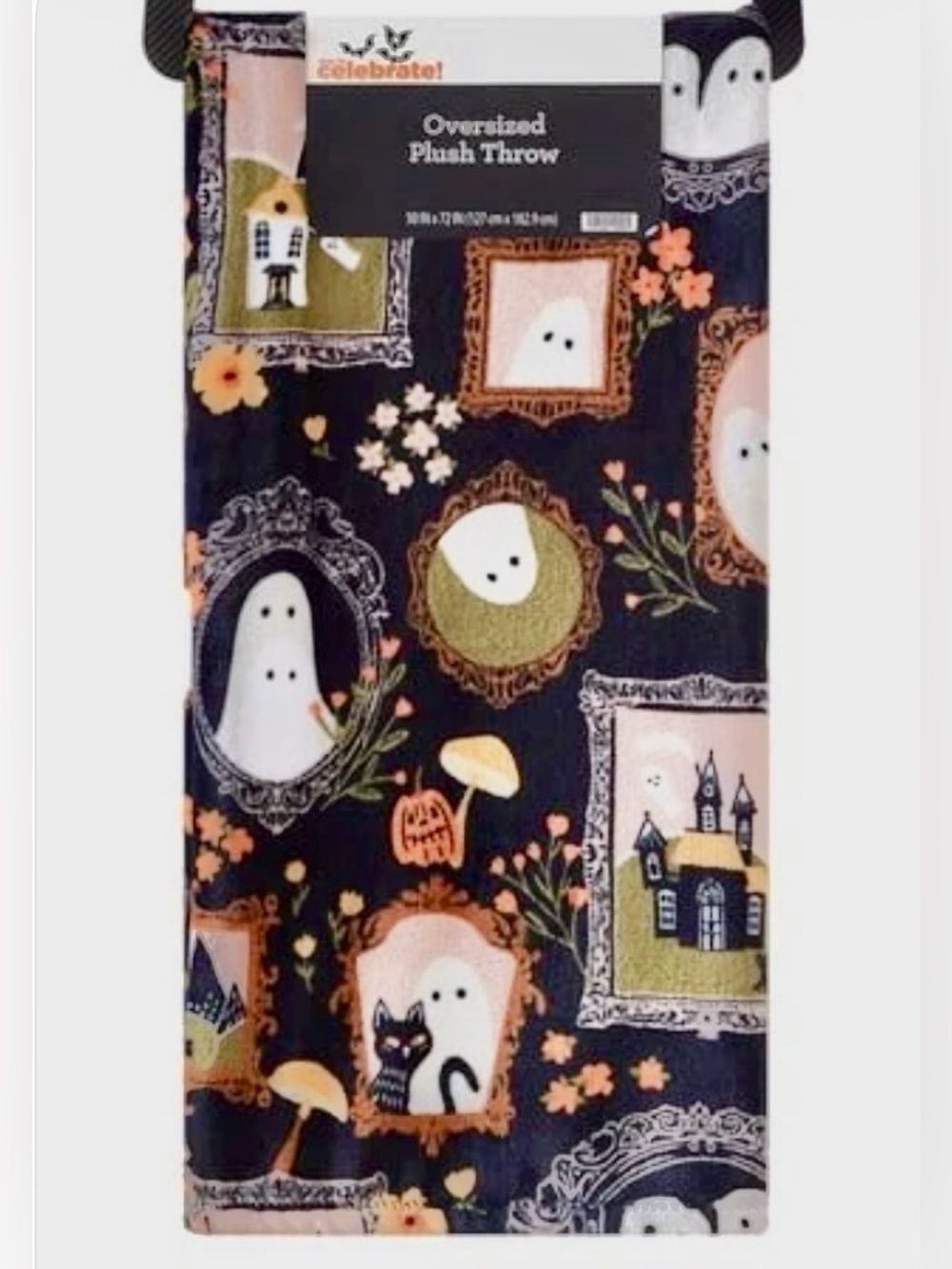 Halloween Ghost and Cat Trow Blanket 50”x 72”
NWT